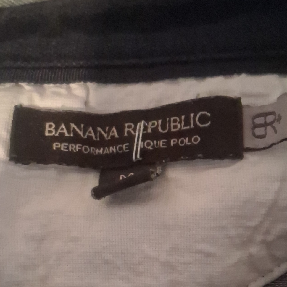 Banana Republic Men's Luxe Touch Polo Medium Charcoal Gray Spring 2019 - Picture 3 of 8